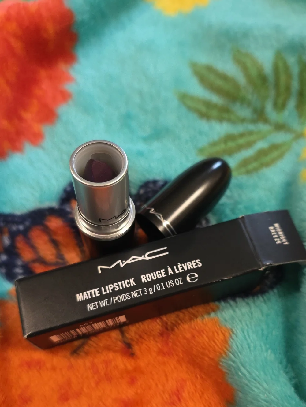 Mac Midnight Breeze Matte Lipstick NIB